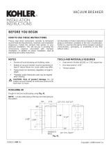 Kohler K-16137-4-BV Installation guide