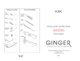 GINGER XX43S-24/PC Installation guide