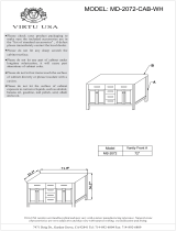 Virtu USAMD-2072-CAB-WH