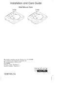 Kohler K-1997-4-0 Installation guide