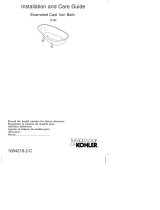 Kohler K-100-96 Installation guide