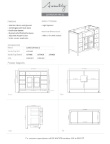 Avanity LEXINGTON-V48-LE Installation guide