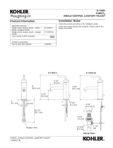 Kohler K-14402-4A-BGD Installation guide