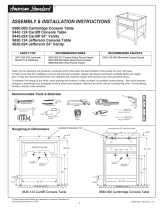American Standard 9630.024.316 Installation guide