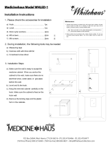 Whitehaus Collection WHLED-1-ALUM Installation guide
