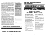 Home Accents Holiday PEDD1-312-120 Operating instructions