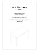 Home Decorators Collection 0158700310 Installation guide