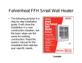 Fahrenheat FFH1615 Installation guide