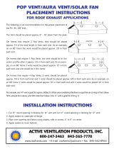 Active Ventilation ASF-14-RF-BR Installation guide