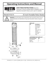 Ventamatic H1013 User manual