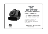 XPOWER XPOWER P-800H User guide