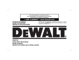 DeWalt DWX725 User manual