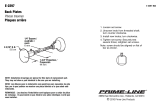 Prime-Line E 2297 Installation guide