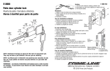 Prime-Line E 2000 Installation guide