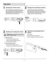 Husky H4110 Operating instructions
