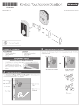 Schlage FBE375 V CAM 716 ACC Installation guide