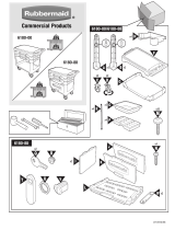 Rubbermaid Commercial Products RCP618088BLA Operating instructions
