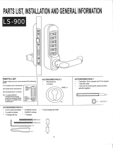 LockState LS900 Operating instructions
