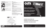 COX North America 63002-UP Operating instructions