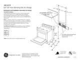 GE JB630DFBB Installation guide