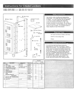 Edsal CL5093  Operating instructions