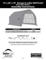 ShelterLogic 62693 Owner's manual