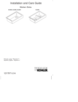 Kohler K-6486-NY Installation guide