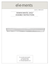 Elements Roman mantel M600-60-ES Installation guide