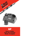 Drill Master XP User manual