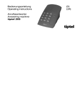 Tiptel 203 User manual