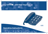 Olympia Big Button Speakerphone 4205 Owner's manual