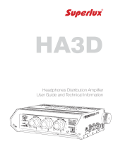 Superlux HA3D User manual