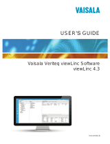 Vaisala viewLinc 4.3 User manual
