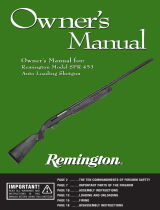 Remington SPR453™ Owner's manual