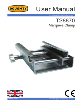 Doughty T28870 Marquee Clamp User manual