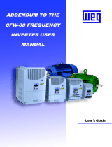 WEG CFW-08 FREQUENCY INVERTER User manual