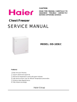 Haier BD-103GC User manual
