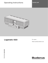 Buderus Logamatic 4323 Owner's manual