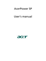 Acer Power SP Owner's manual