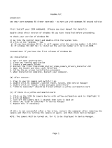 ActionTec 1394 Quick start guide