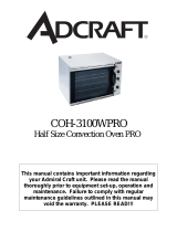 Admiral Craft COH-3100WPRO Owner's manual