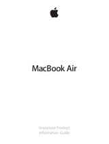 Apple MacBook Air (Mid 2013) Reference guide