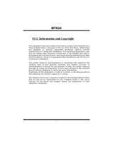 Biostar M7SUA Owner's manual