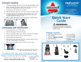 Bissell 2X Quick start guide