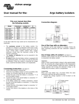 Victron energy Argo Owner's manual