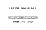 Apollo AP-824 User manual