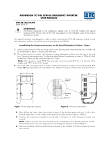 WEG CFW-08 COLD PLATE User manual