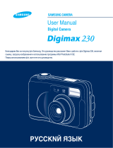 Samsung DIGIMAX 230 Operating instructions