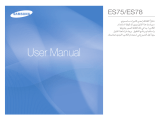 Samsung SAMSUNG ES75 User manual