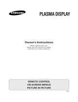 Samsung PS-42P2S User manual